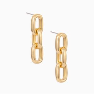 Uncommon James Triple Link Earrings